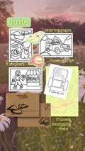 Coloring Mail Club (full tier)